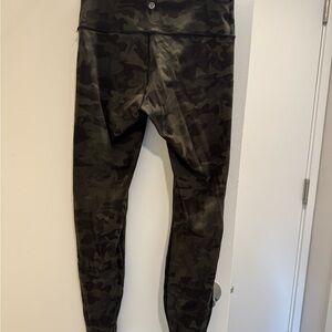 lululemon athletica Black Camouflage Leggings